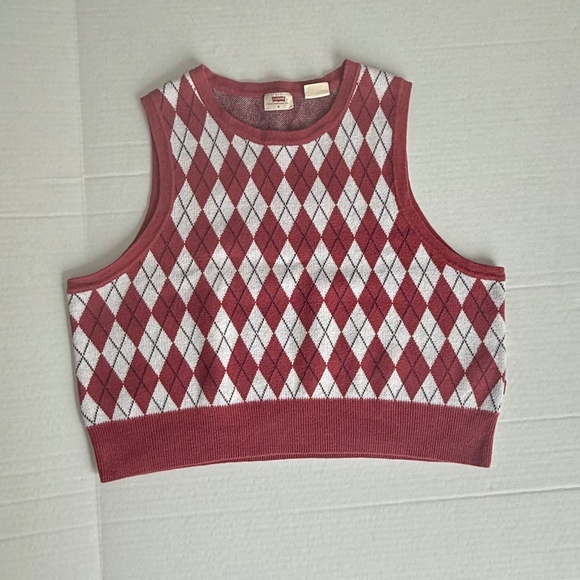 Levi's Ilia Cropped Sweater Vest - Picture 1 of 7